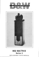 Bowers & Wilkins 802-M-Mk2-Service-Manual 